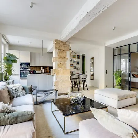 Lägenhet Le Merveilleux - Elegant Duplex - Coeur De Paris